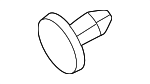 N10700901 - Suspension: Lower Reinforced Rivet for Porsche Image