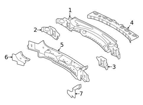Rear Body for 2022 Land Rover Discovery Sport #0