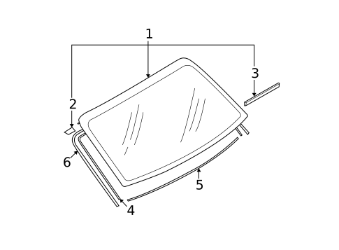 Reveal Moldings for 2008 Subaru Impreza #0