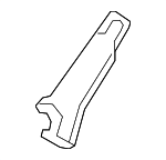 66721SNEA00ZZ - Body: Package Tray Gusset for Honda: Civic Image