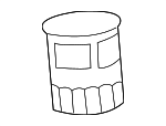 15400RTA003 - Engine: Engine Oil Filter for Acura Image
