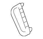 7R3Z6362672AB - Body: Latch Bezel for Ford: Mustang Image