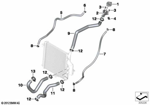 Coolant Lines for 2019 BMW-Motorrad C 650 GT #0