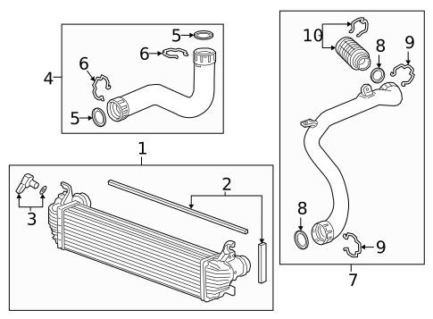 Intercooler for 2022 Buick Envision #0