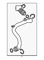 85564254 - : Inter-Cooler Hose for Buick: Envision Image