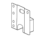 2966221900 - Body: Bumper Impact Bar Bracket for Mercedes-Benz Image