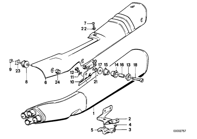 18121454401 - : Oval Head Screw - M6X6 Uls for BMW-Motorrad Image