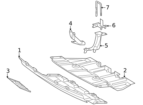 Splash Shields for 2002 Mercedes-Benz ML55 AMG #0