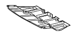 1635240101 - Body: Splash Shield for Mercedes-Benz Image