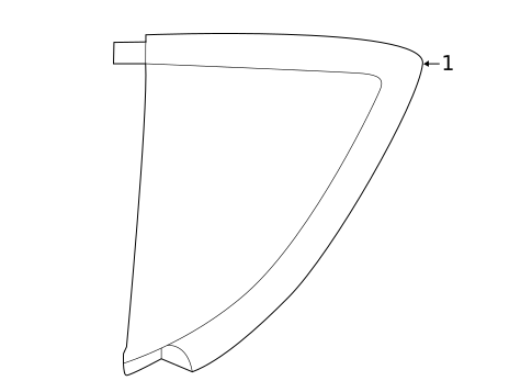 Glass & Hardware for 2023 Toyota GR Supra #0