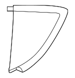 62710WAA01 - : Quarter Glass for Toyota Image