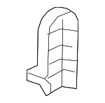 886A64BA1B - : 2014-2020 Nissan Rogue - Hinge Cover for Nissan: Rogue Image