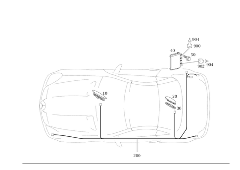 Parktronic System (Pts) for 2008 Mercedes-Benz SLK280 #0
