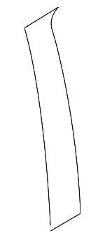 7410A559XA - Body: Black Out Tape for Mitsubishi Image