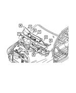 « 68800063AA – Electrical : Essuie-glace De Pare-brise Moteur Et Tringlerie pour Mopar Image »