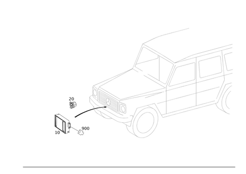 Proximity-Controlled Cruise Control for 2014 Mercedes-Benz G550 #0