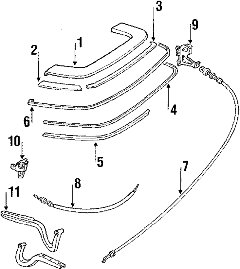 Cover & Components for 1989 Mercedes-Benz 560SL #0