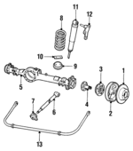 RUB500240 - : Hub Assembly for Land-Rover Image