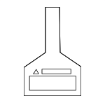 KB7W57K93A - Body: Air Bag Label for Mazda: 3, CX-30, CX-5, CX-50, CX-9, MX-30 EV Image