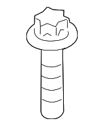 N91068001 - Electrical: Engine Coolant Thermostat Housing Bolt for Porsche: Cayenne, Panamera, Taycan Image