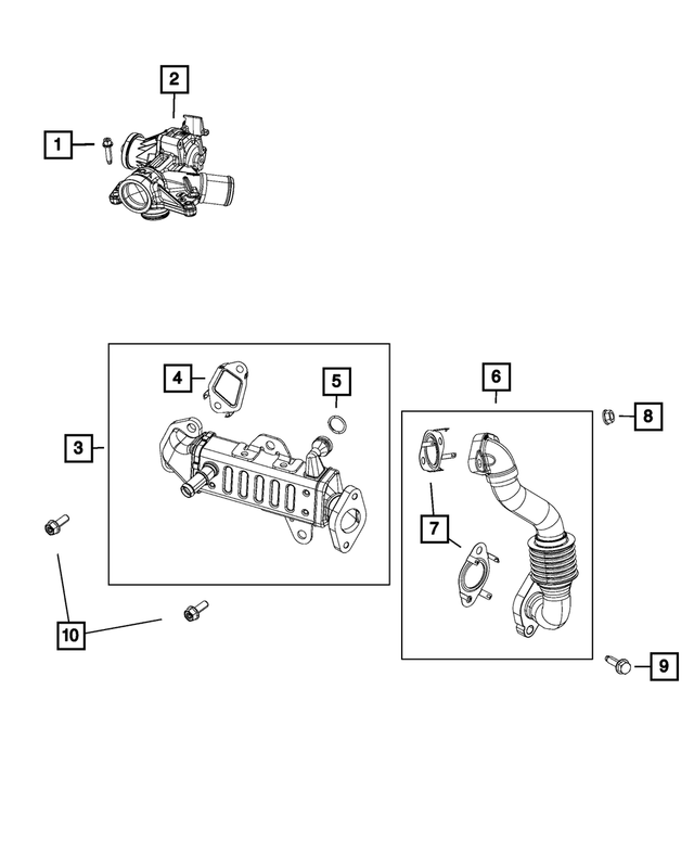 5281546AC - Emission Controls: Egr Cooler for Mopar Image image
