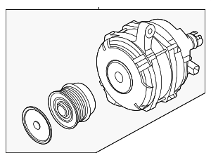 2020-2021 Ford Explorer Alternator L1MZ-10346-C Miracle Ford Parts