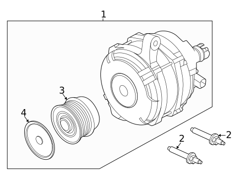 Alternator/Generator & Related Components for 2022 Ford Explorer #0