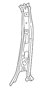 6130547010 - Body: Inner Center Pillar for Toyota: Prius, Prius AWD-e, Prius Prime Image