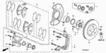 45235S0A003 - Chassis: PIN A for Honda Image