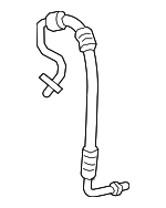 1724606524 - Steering: Pressure Hose for Mercedes-Benz Image