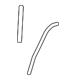 913908J010 - Body: Drain Hose for Nissan: Altima, Maxima Image