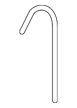 913897Y015 - Body: Drain Hose for Nissan: Maxima Image