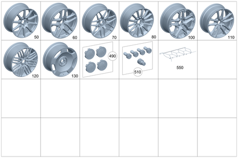 Wheels and Accessories for 2021 Mercedes-Benz G550 #0