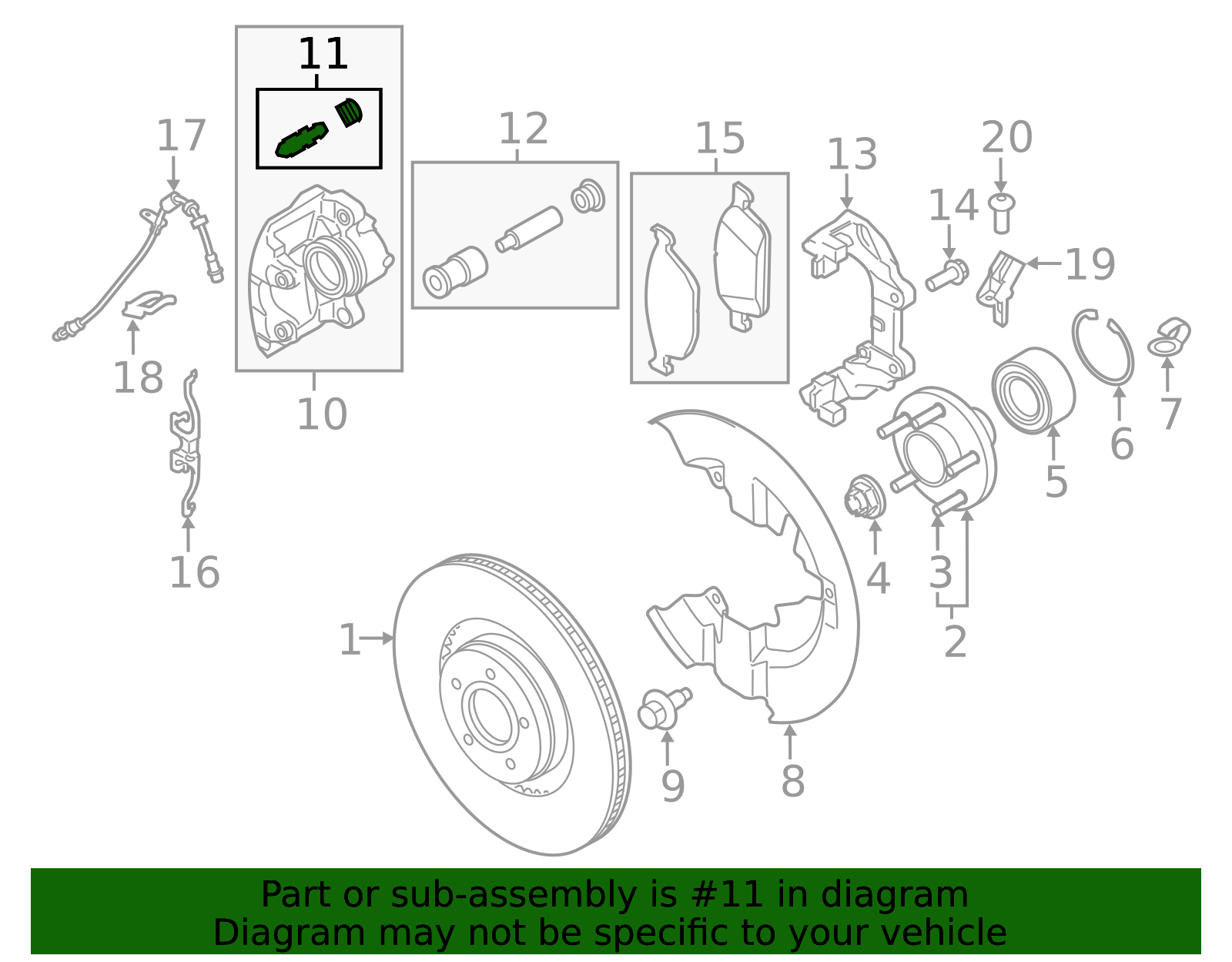 BKBF-6 - Motorcraft Caliper Bleeder Screw 2012-2023 Ford | Big 3 Auto Parts