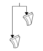 BP4S50705 - Body: Grille Assembly Cap for Mazda: 3 Image