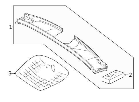 Interior Trim - Convertible Top for 2020 Porsche 718 Spyder #0