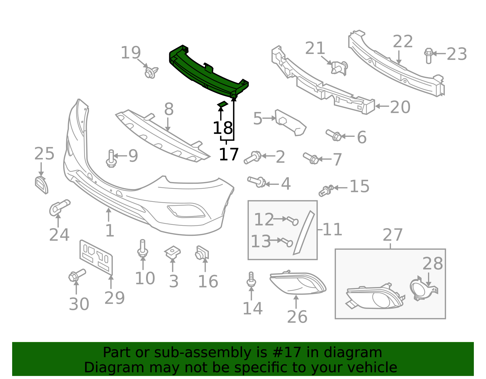 2013-2015 Mazda CX-9 Mount Plate TK21-50-1A0 | TascaParts.com