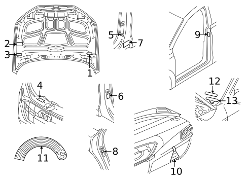 Information Labels for 2024 Audi SQ8 e-tron Sportback #0