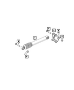 68462340AB - : Damper Bracket for Mopar Image