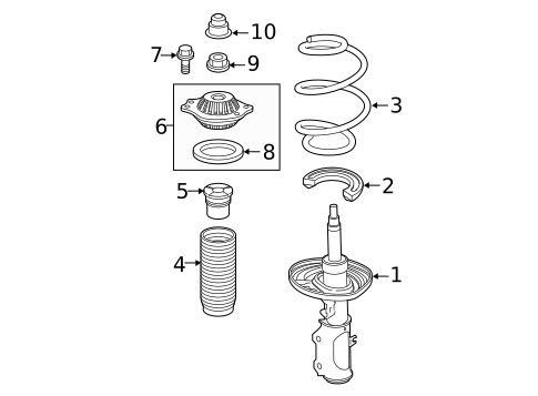Shocks & Struts for 2018 Buick Envision #0