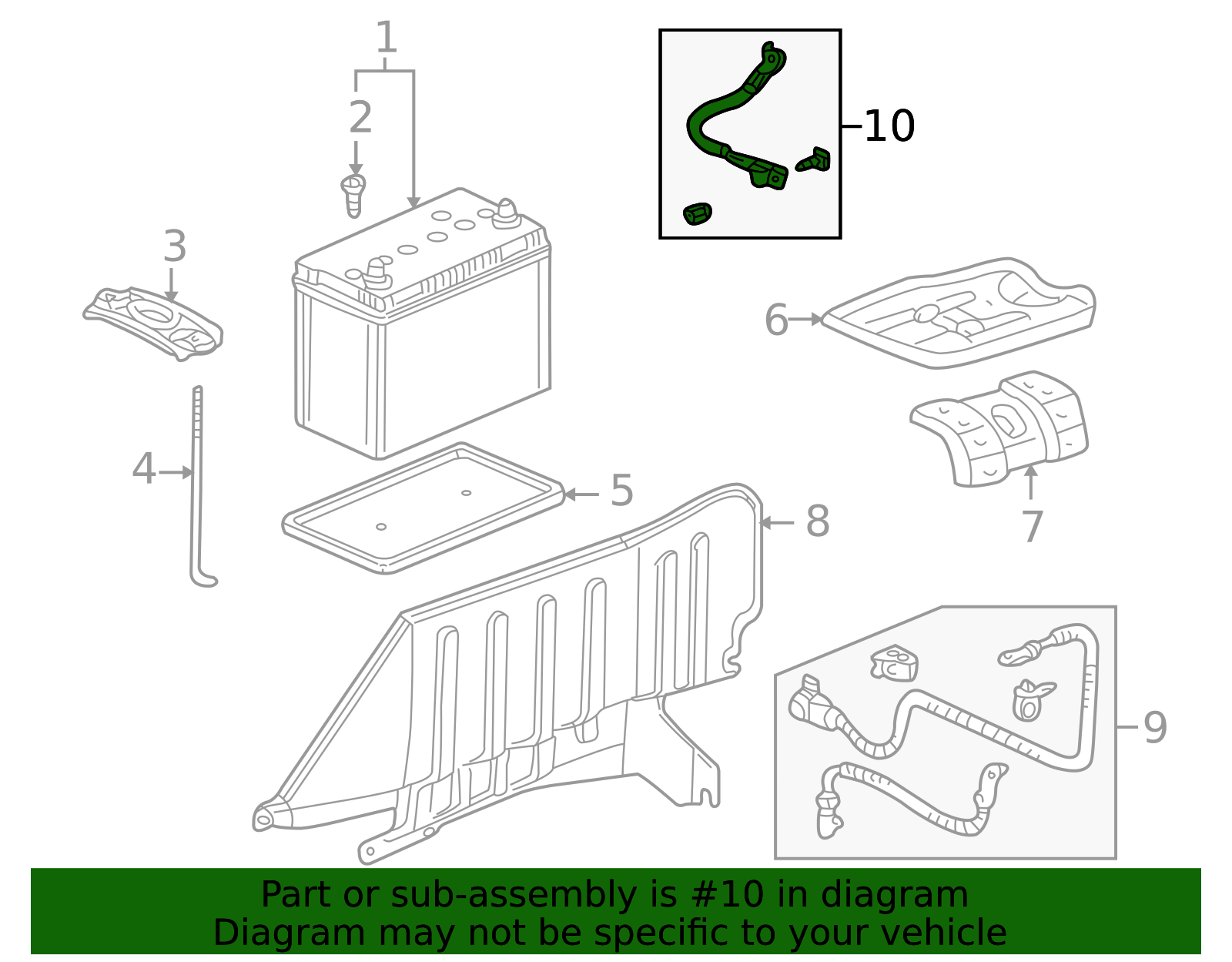 2000-2009 Honda S2000 Negative Cable 32600-S2A-A00 | OEM Parts Online