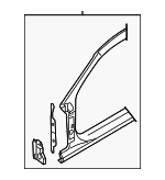 8T0809839 - Body: Aperture Panel for Audi: A5 Quattro, S5 Image
