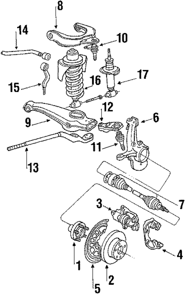 251615124C - : Disc Brake Caliper for Volkswagen Image