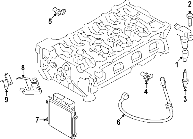 391032T301 - : ECM for Hyundai Image