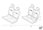 52200407153 - Retrofitting / Conversion / Accessories: Rear Seat for Mini Image