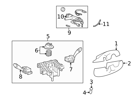 Switches for 2001 Hyundai XG300 #0