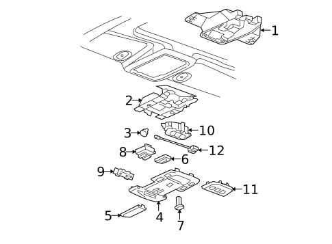 Sunroof for 2009 Cadillac DTS #1