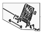 716700C020 - Body: Seat Back Frame for Toyota: Sequoia Image