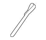 746110C080 - Body: Strap for Toyota Image