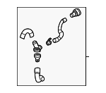 5QM122157R - Cooling System: Hose Assembly for Volkswagen Image